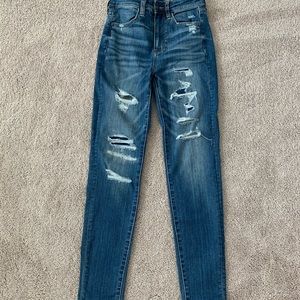 American Eagle ripped jeans